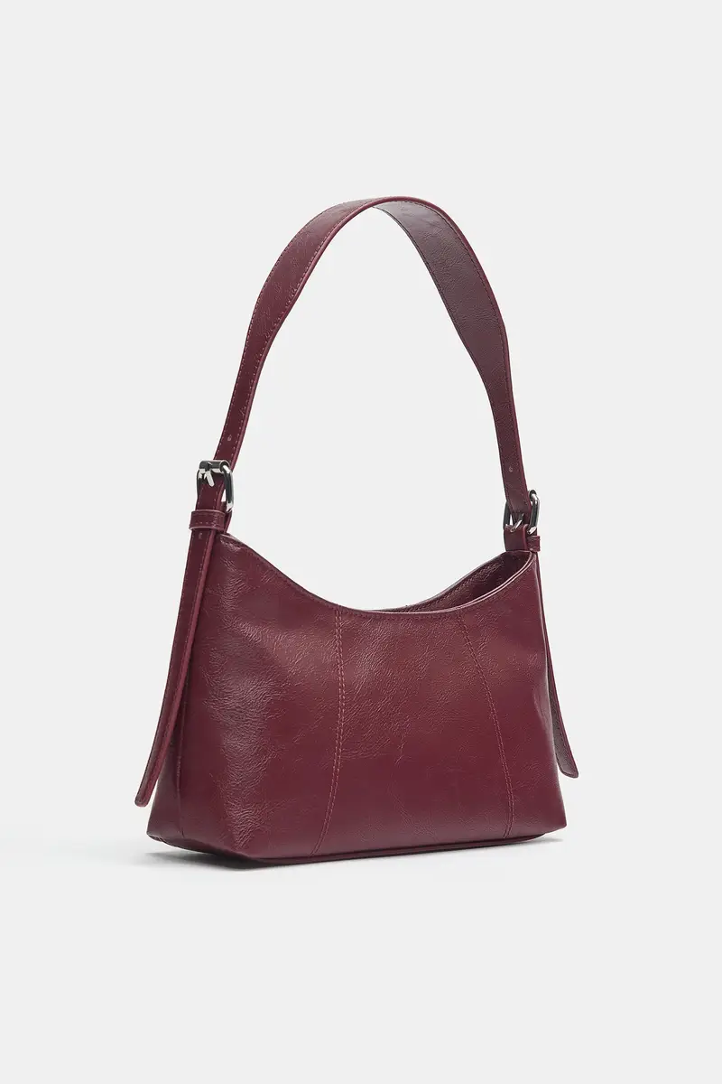 Pull&Bear Borsa a spalla Bordeaux 4164937 miniatura 3