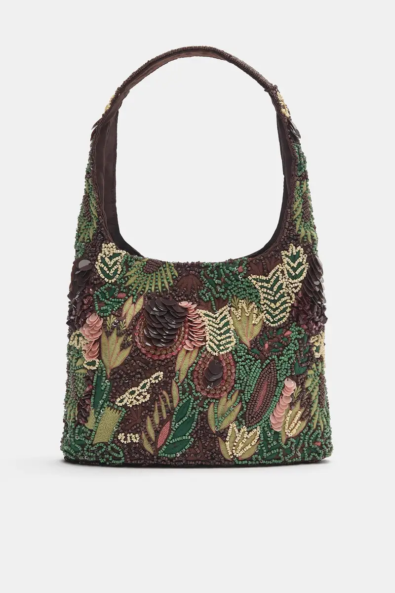 Pull&Bear Borsa a spalla Marrone 3991227 miniatura 2