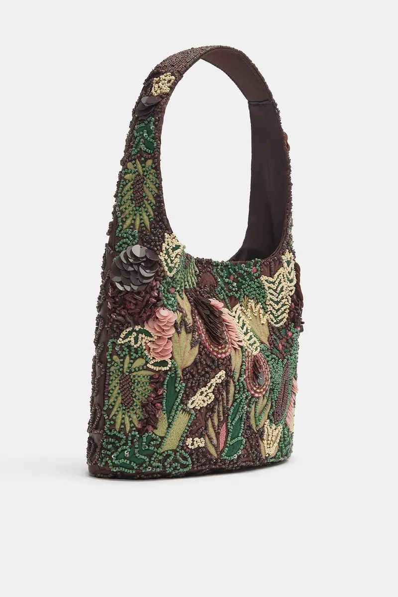 Pull&Bear Borsa a spalla Marrone 3991227 miniatura 3