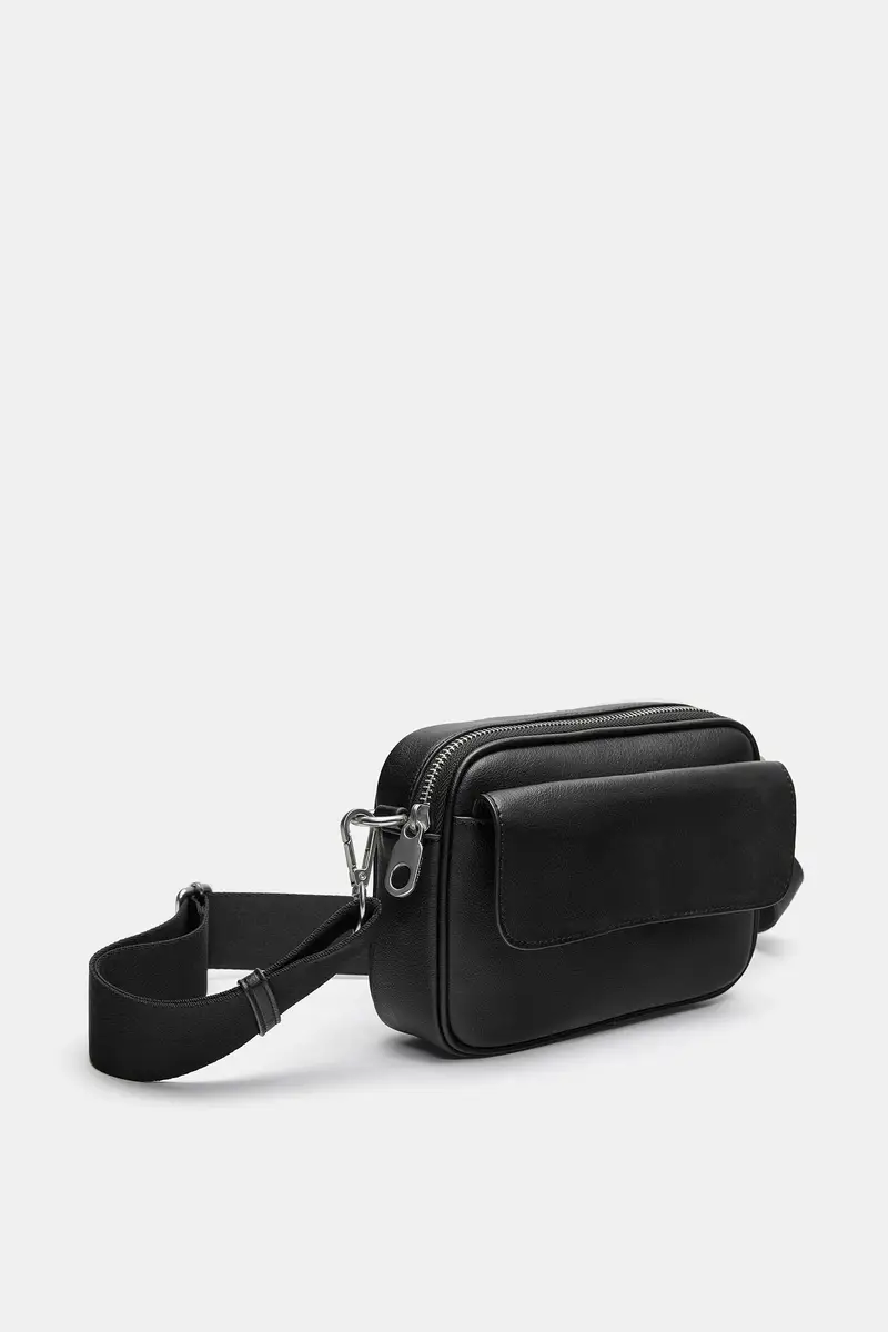 Pull&Bear Borsa a tracolla Nero 4194801 miniatura 3