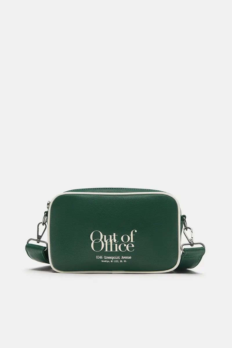 Borsa A Tracolla Retrò Verde