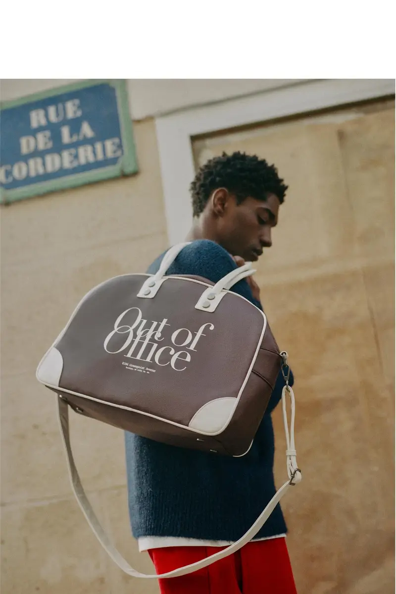 Borsa Bowling Retrò Bordeaux