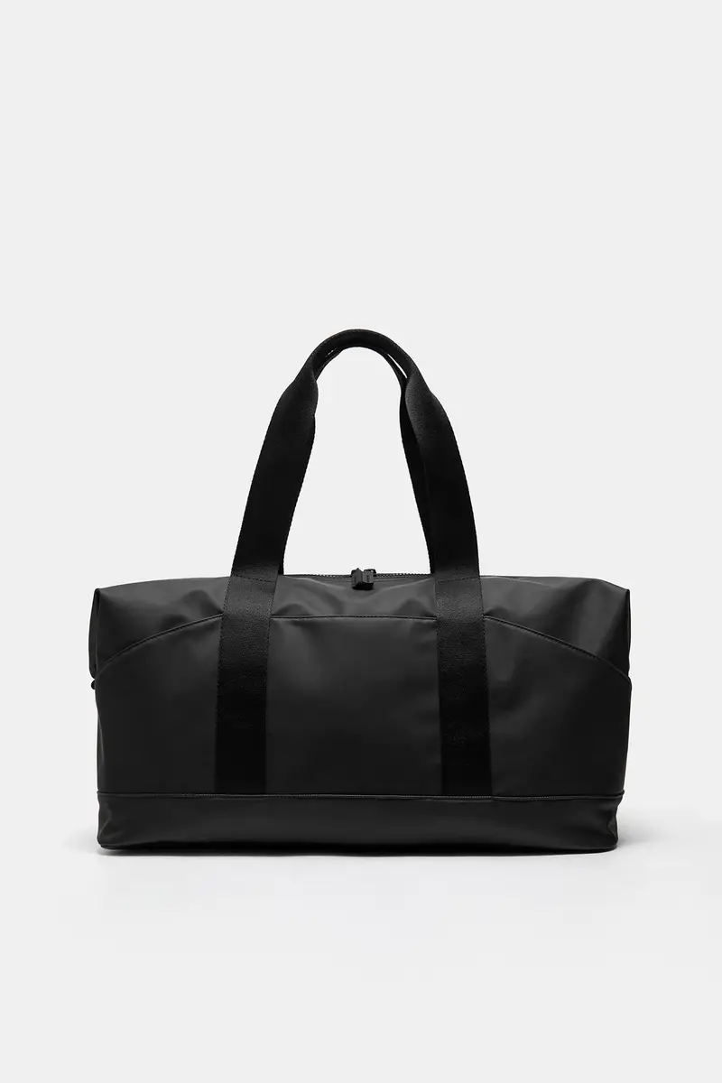 Borsa Da Viaggio Gommata Nero