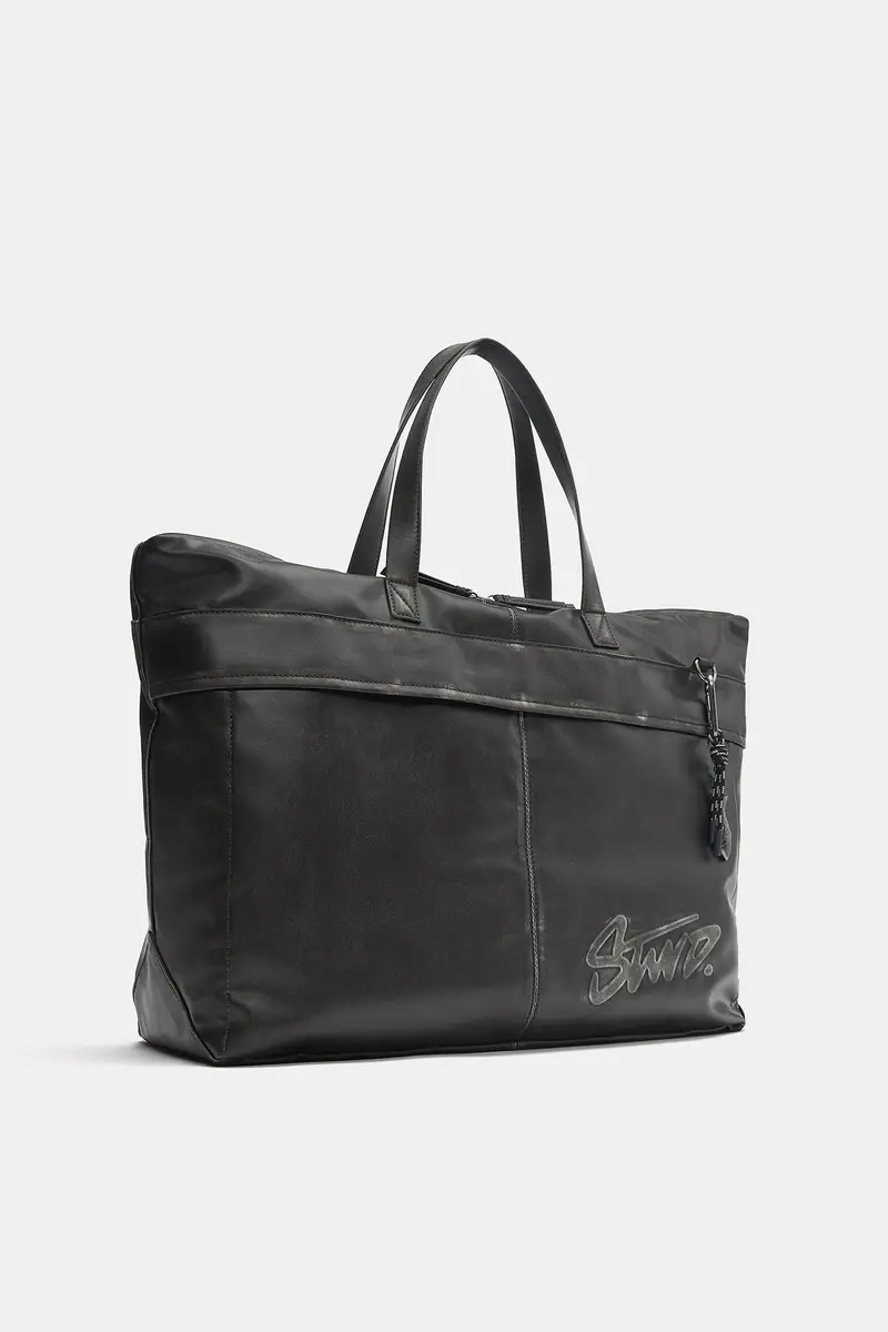 Borsa Da Viaggio Stwd Nero miniatura 2