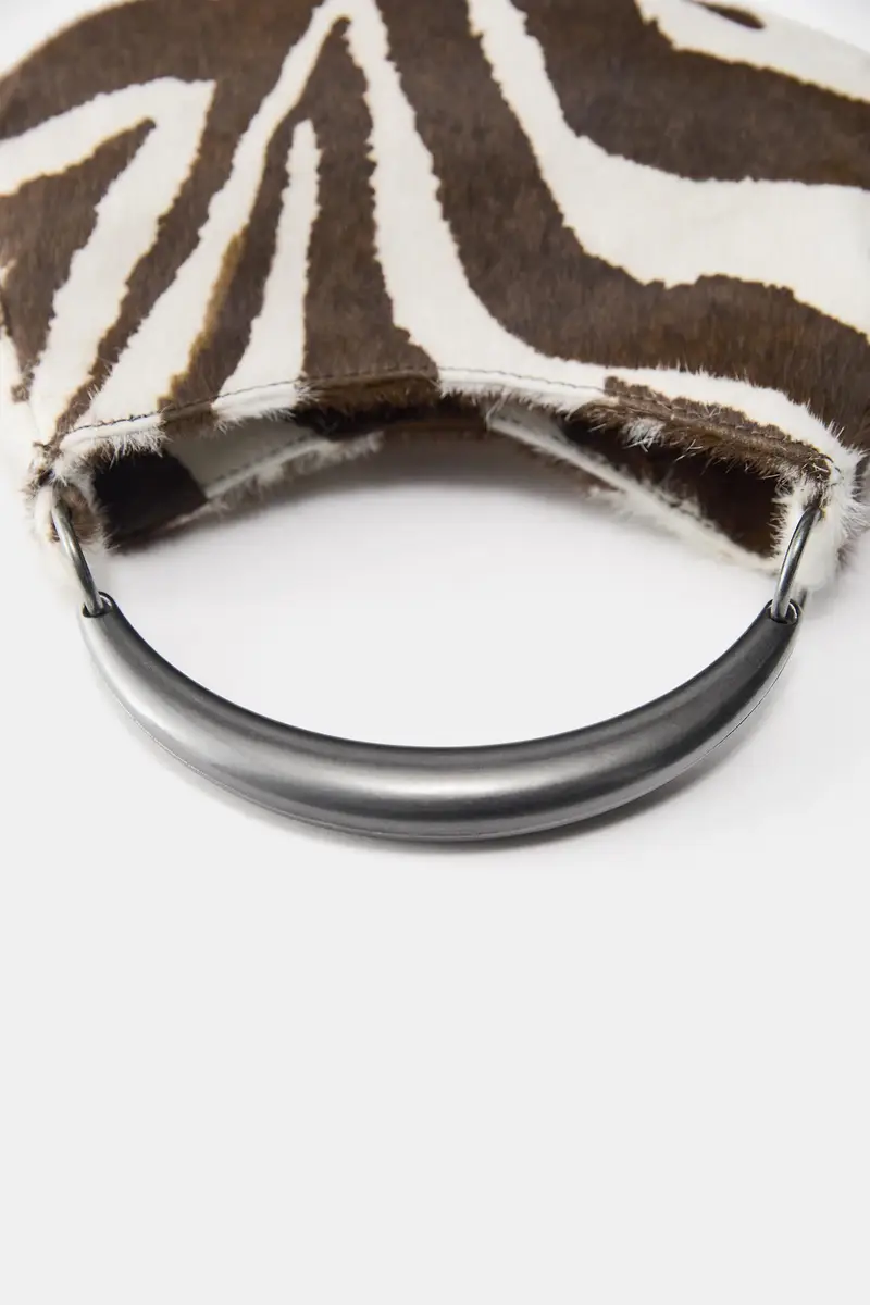 Borsa In Pelle Bovina Abbinato miniatura 3