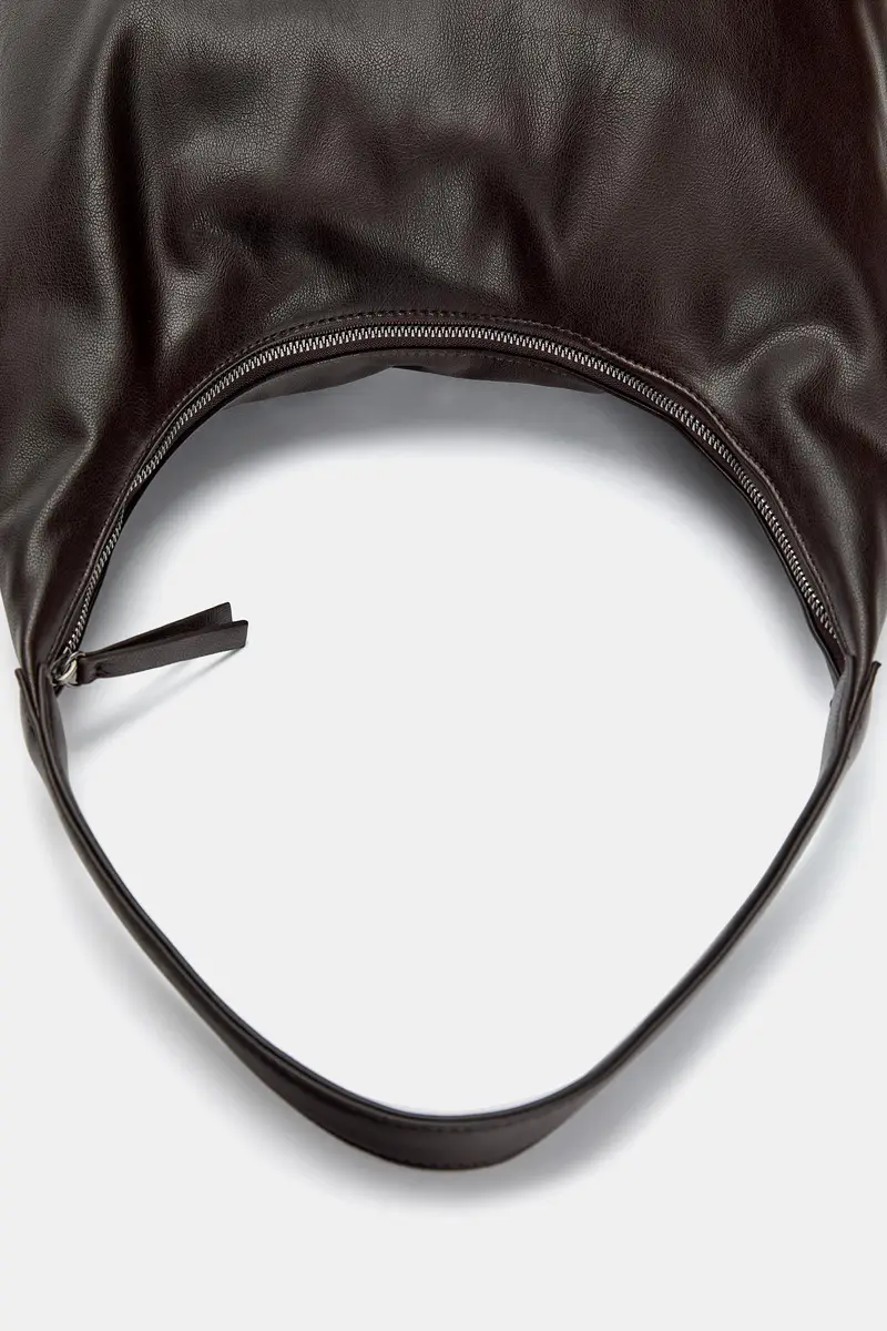 Borsa Shopper Urban Marrone miniatura 3