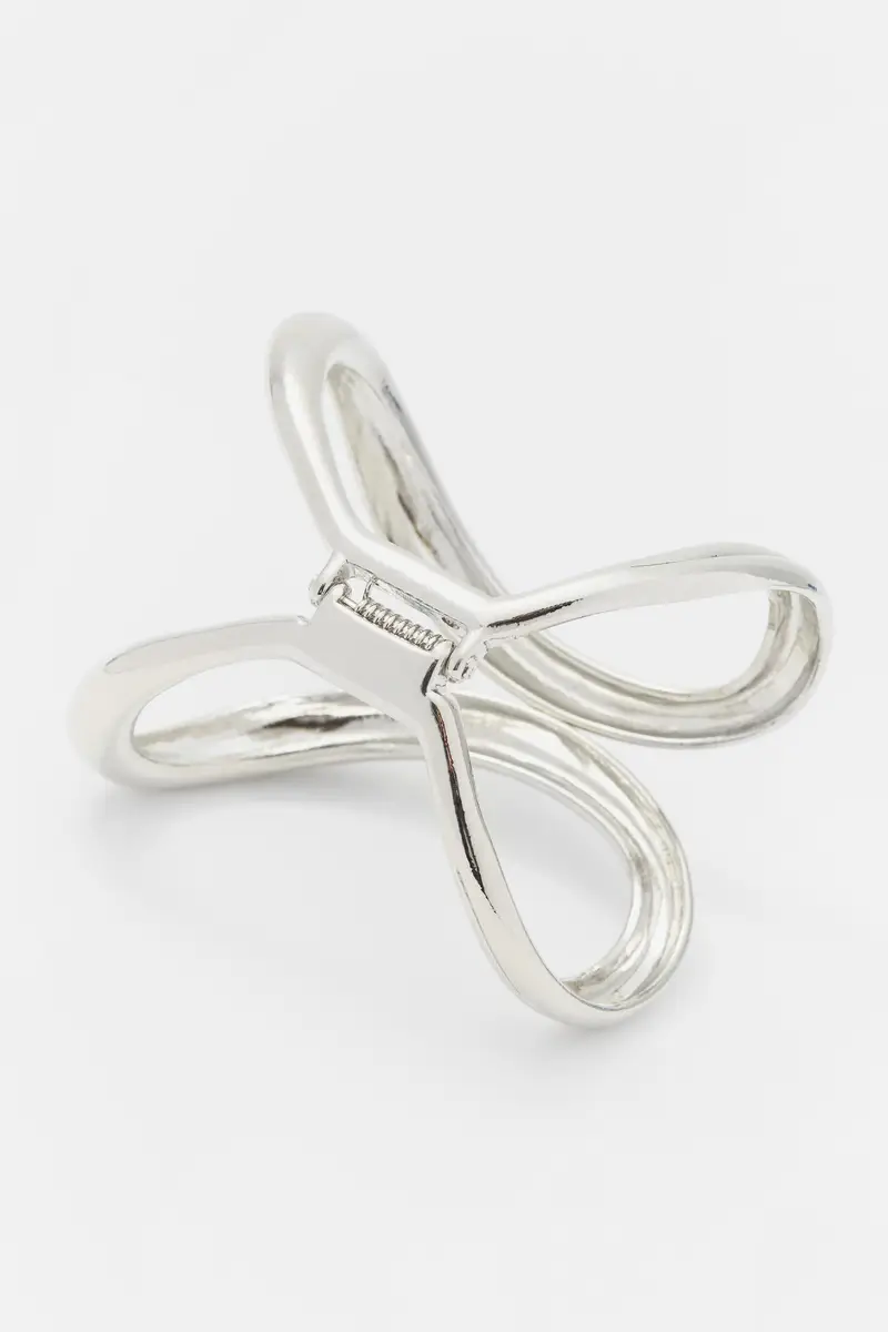 Bracciale Curvo Argento miniatura 3