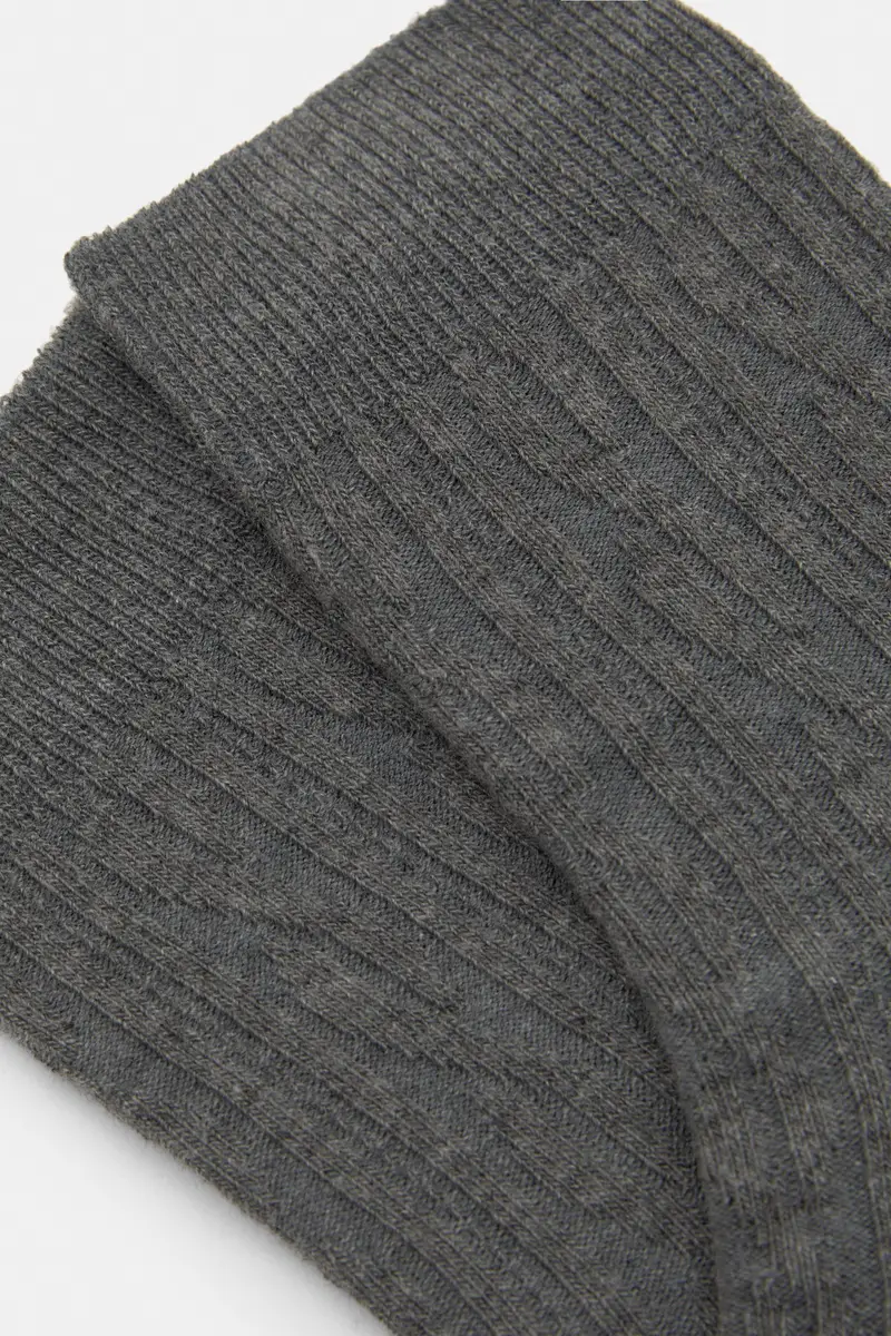 Calzini Cotone Grigio miniatura 2