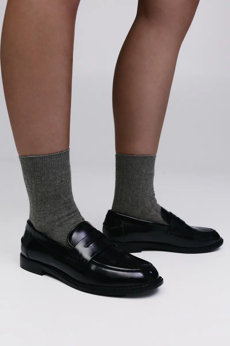 Calzini Cotone Grigio miniatura 3