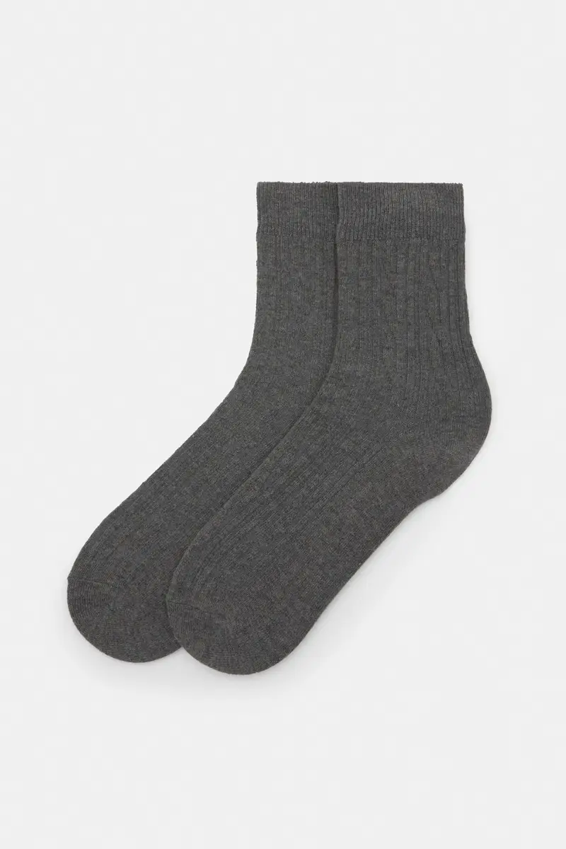 Calzini Cotone Grigio