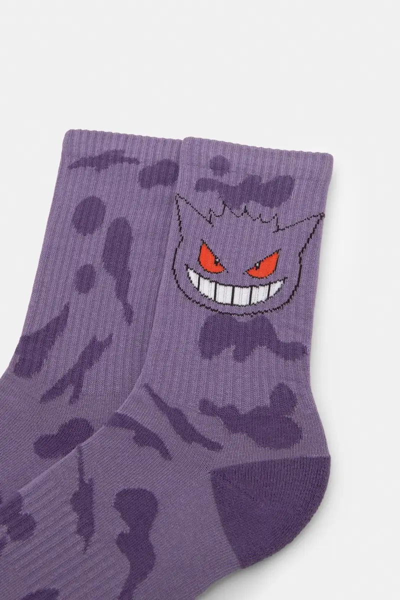 Calzini Pokémon Gengar Viola miniatura 2