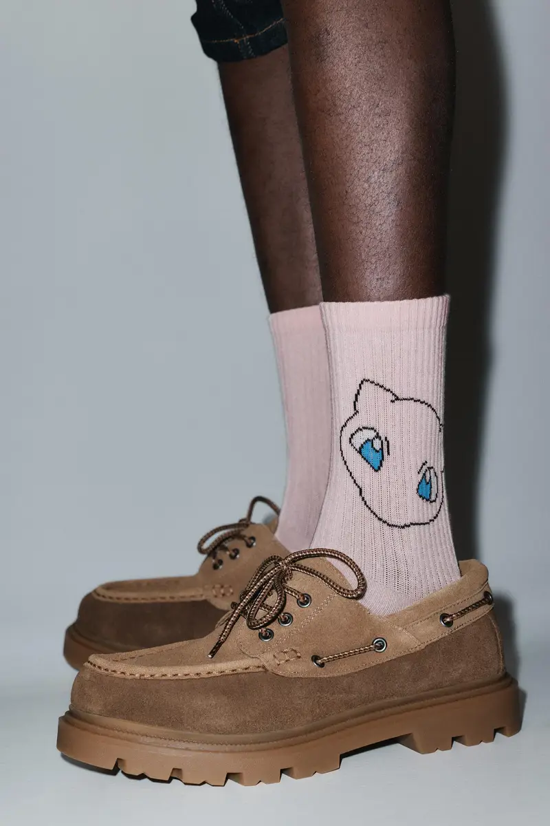 Calzini Pokémon Mew Rosa pastello miniatura 3