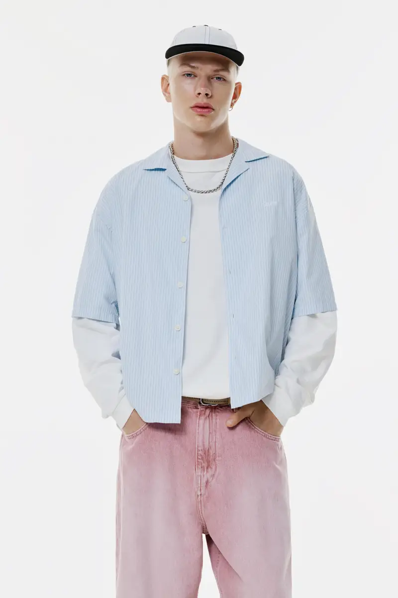 Camicia A Righe Stwd