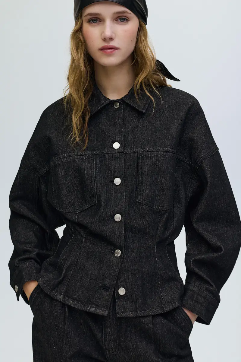 Pull&Bear Jeans Nero 3900176 miniatura 3