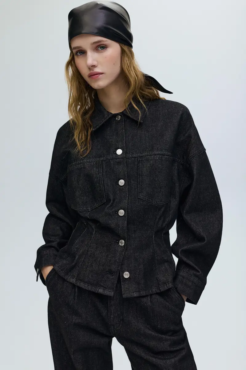 Pull&Bear Jeans Nero 4235985 miniatura 2