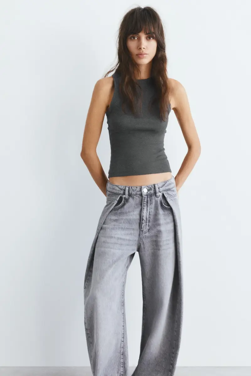 Canotta A Collo Rotondo Vigoré medio miniatura 2