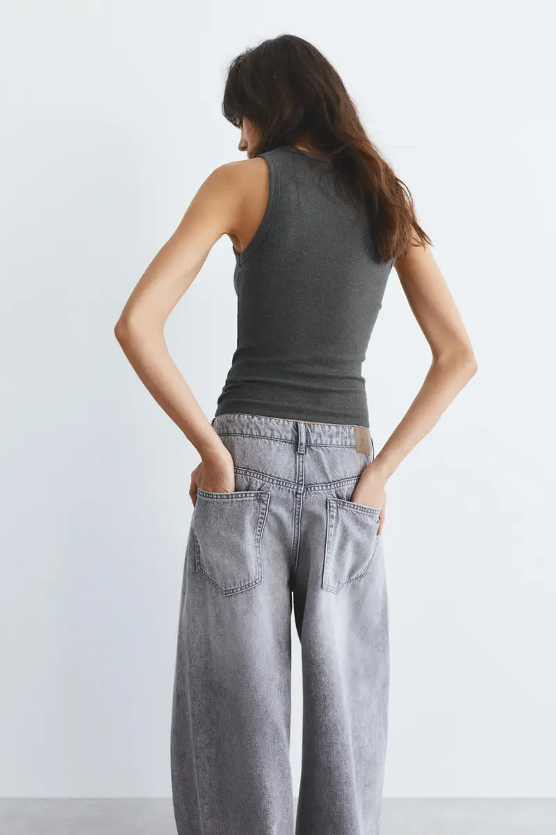 Canotta A Collo Rotondo Vigoré medio miniatura 3