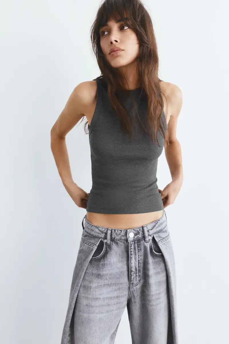 Canotta A Collo Rotondo Vigoré medio