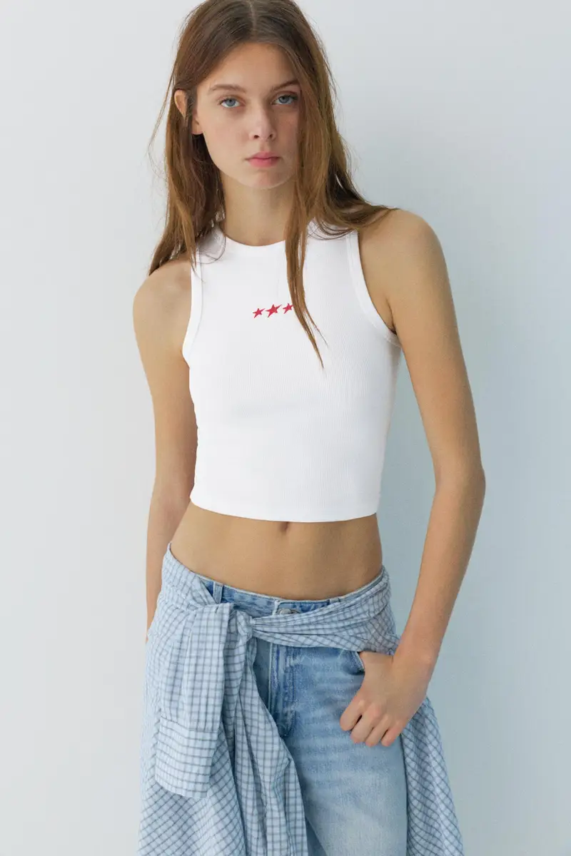 Canotta A Stelle Ghiaccio miniatura 2