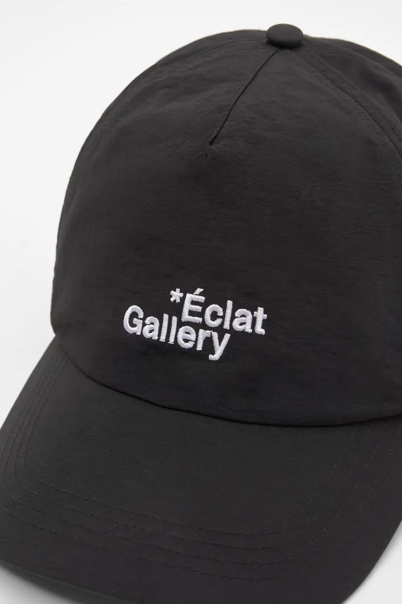 Cappellino Nero Tecnico Con Scritta miniatura 3