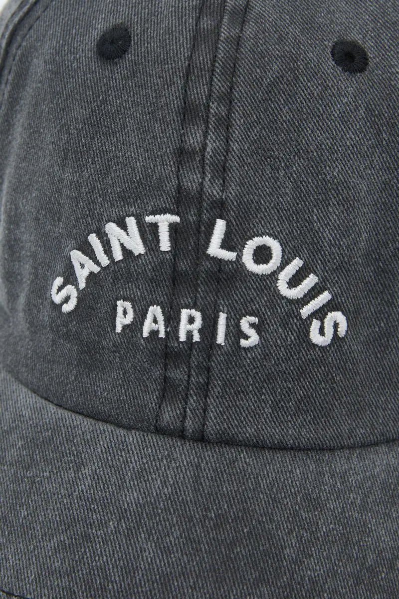 Cappellino Saint Louis Paris Nero miniatura 3