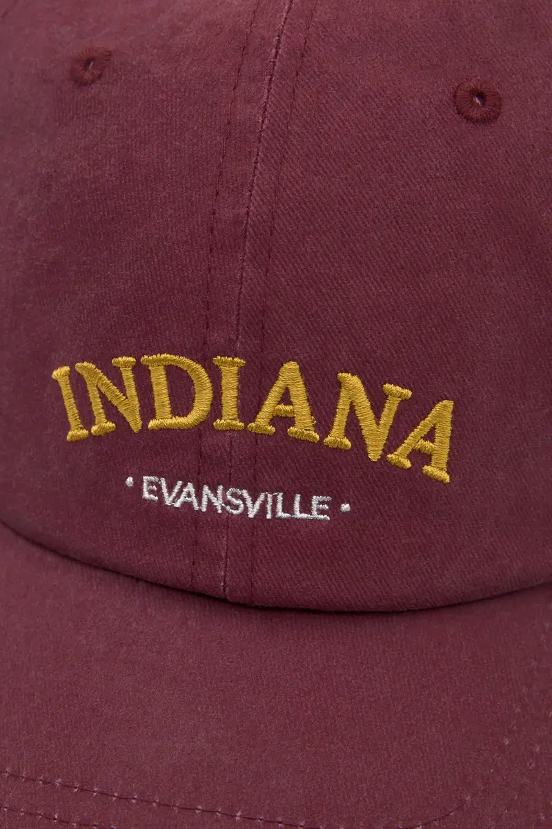 Cappello Indiana Granata chiaro miniatura 3