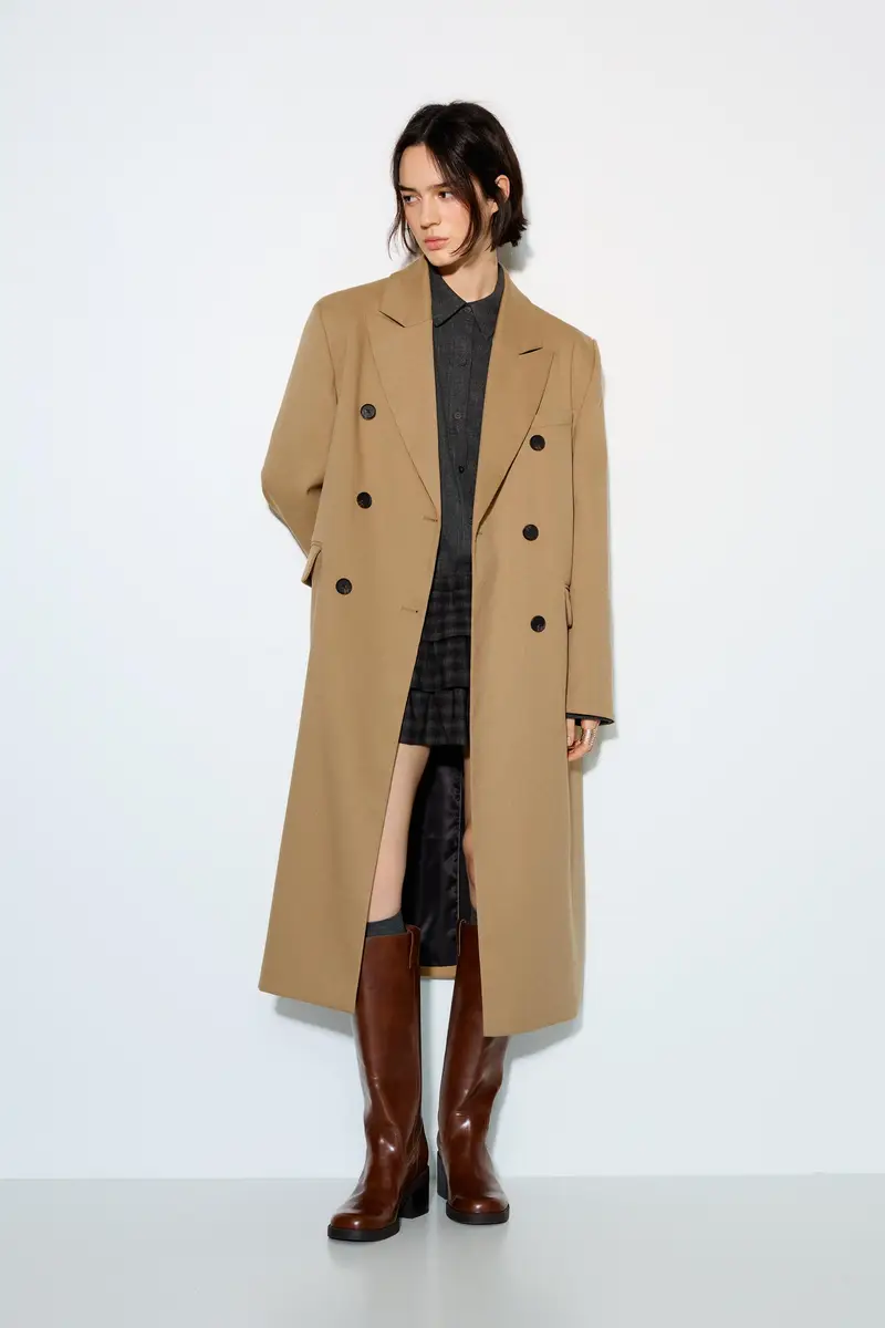 Cappotto Lungo Cammello miniatura 2