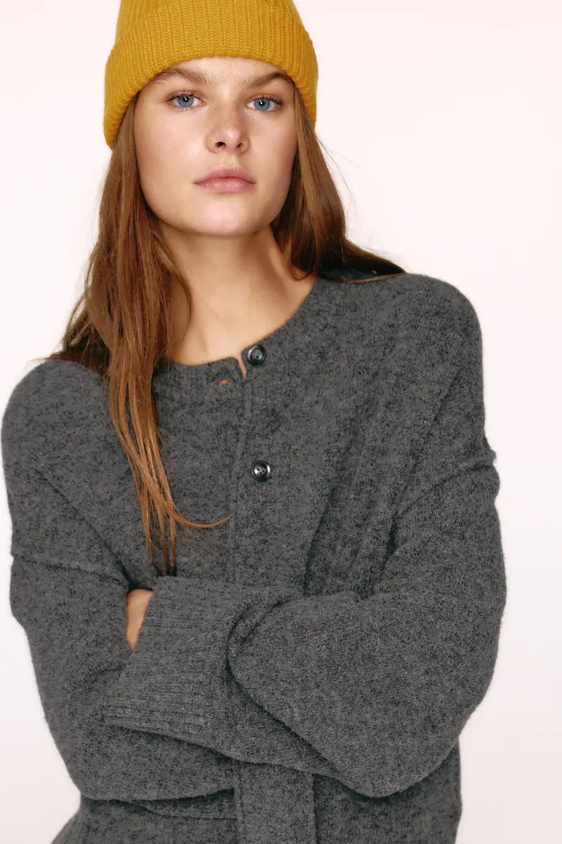 Pull&Bear Cardigan Grigio 3933980 miniatura 3