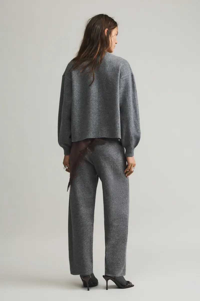 Pull&Bear Cardigan Grigio 4173941 miniatura 3