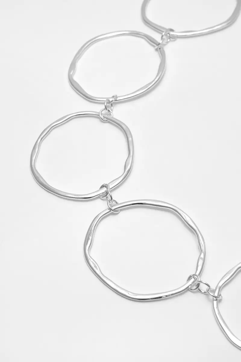 Cintura A Cerchi Argento miniatura 3