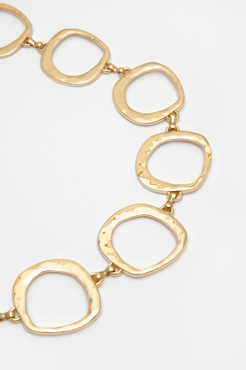 Cintura Cerchi Metallizzati Oro miniatura 2