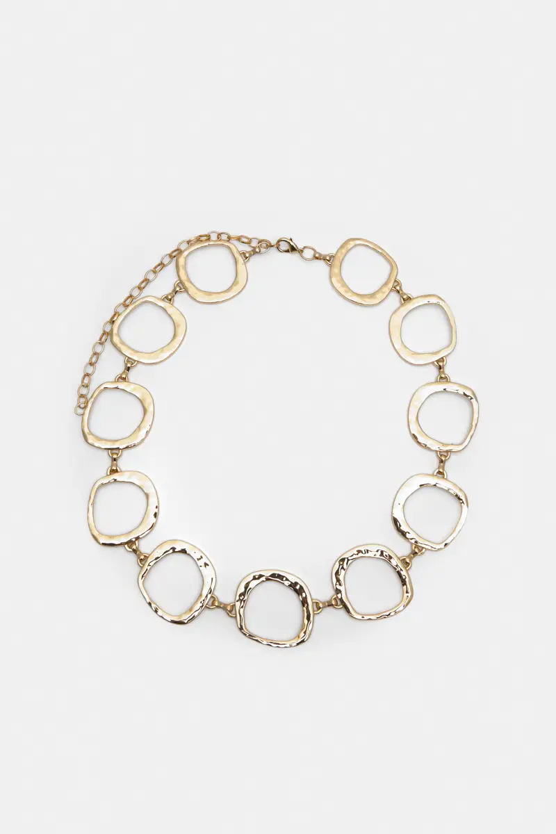 Cintura Cerchi Metallizzati Oro