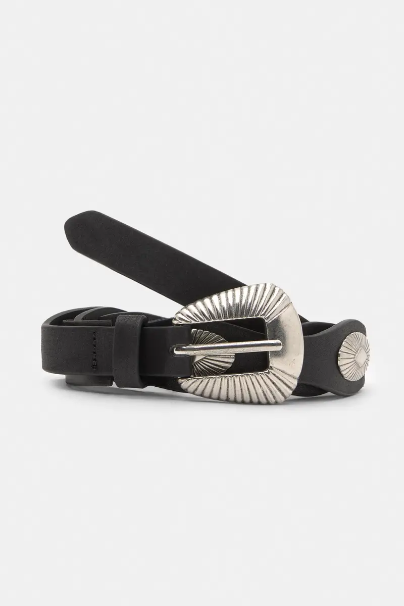 Cintura Cowboy Con Ovali Nero