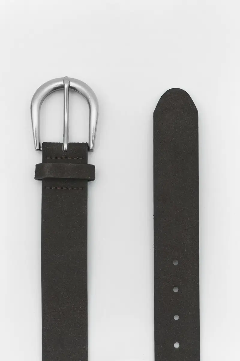 Cintura Effetto Camoscio Cioccolato miniatura 2