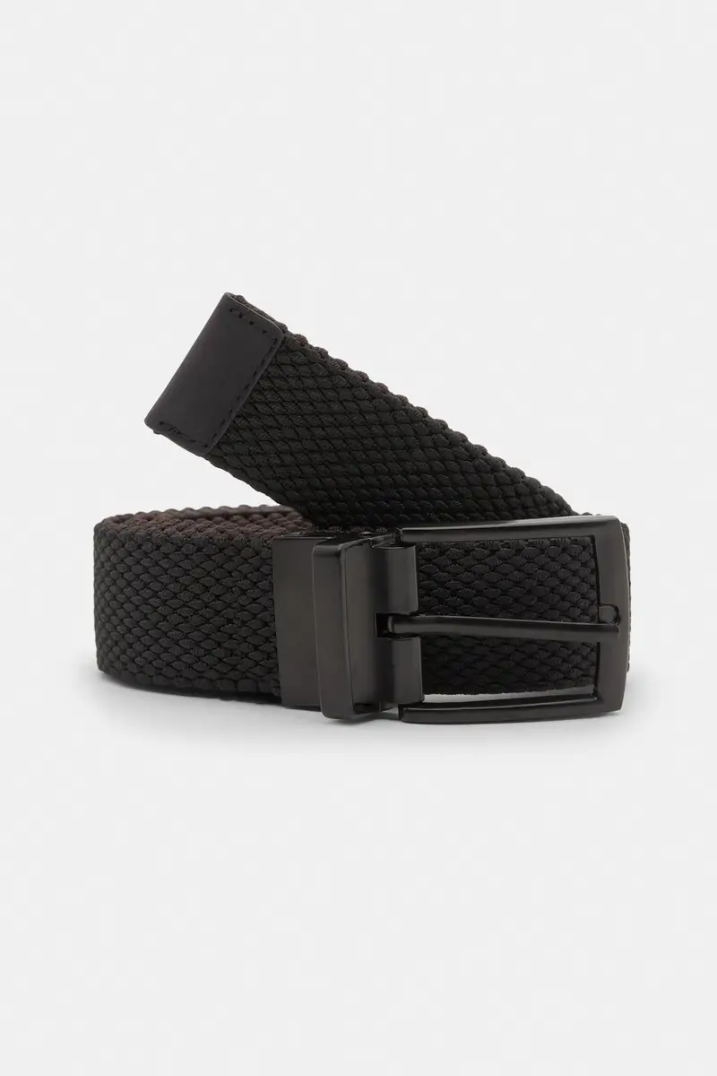 Cintura Elastica Reversibile Nero