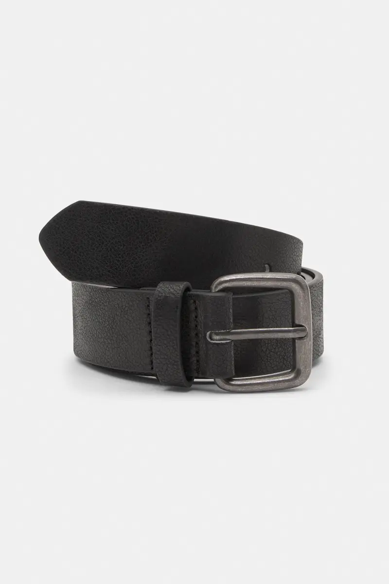 Cintura In Finta Pelle Nero