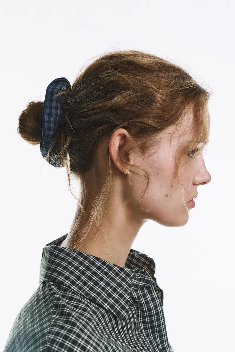 Coletero A Quadri Azzurro miniatura 2