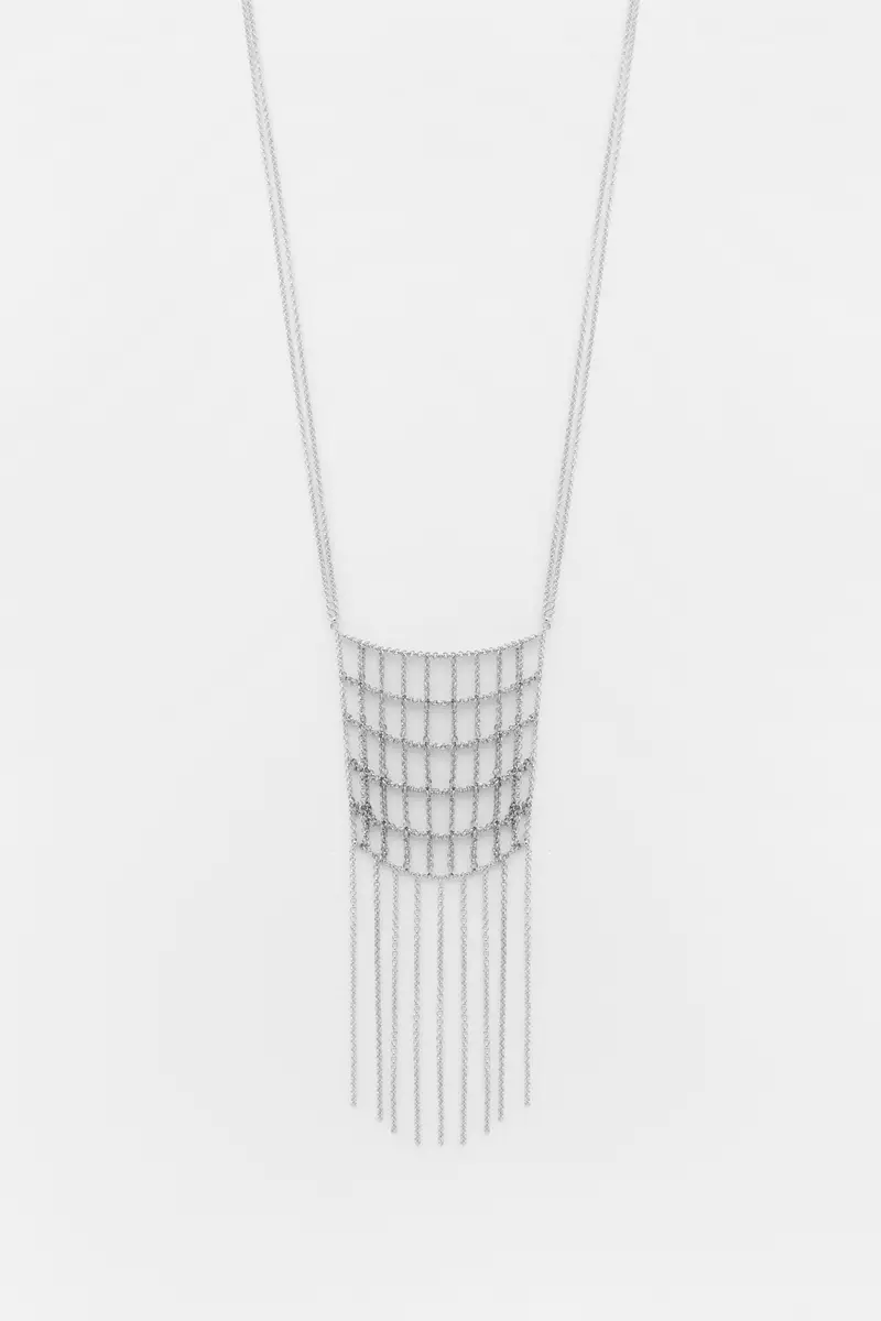 Collana A Cascata Argento