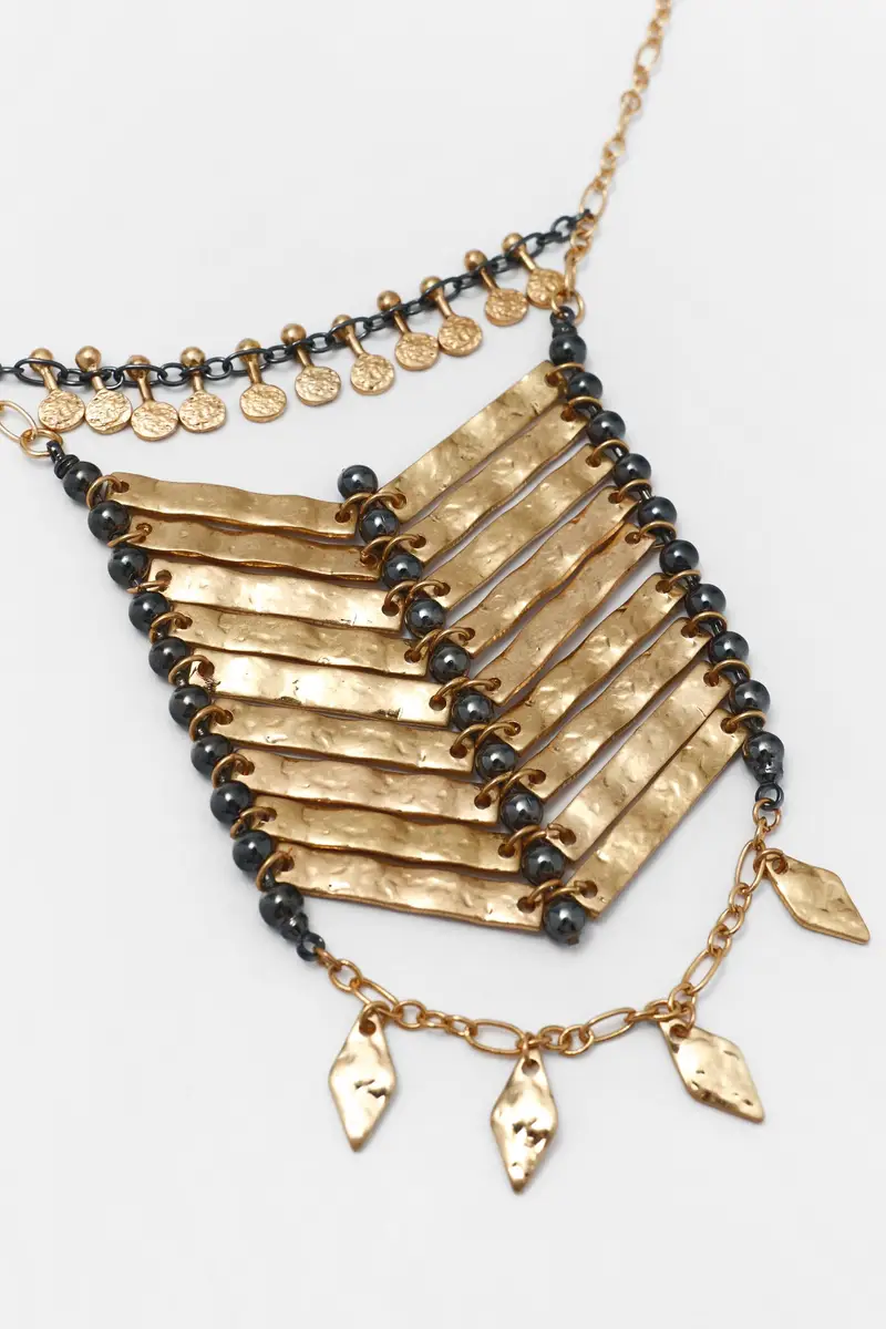 Collana Di Perline Oro miniatura 3