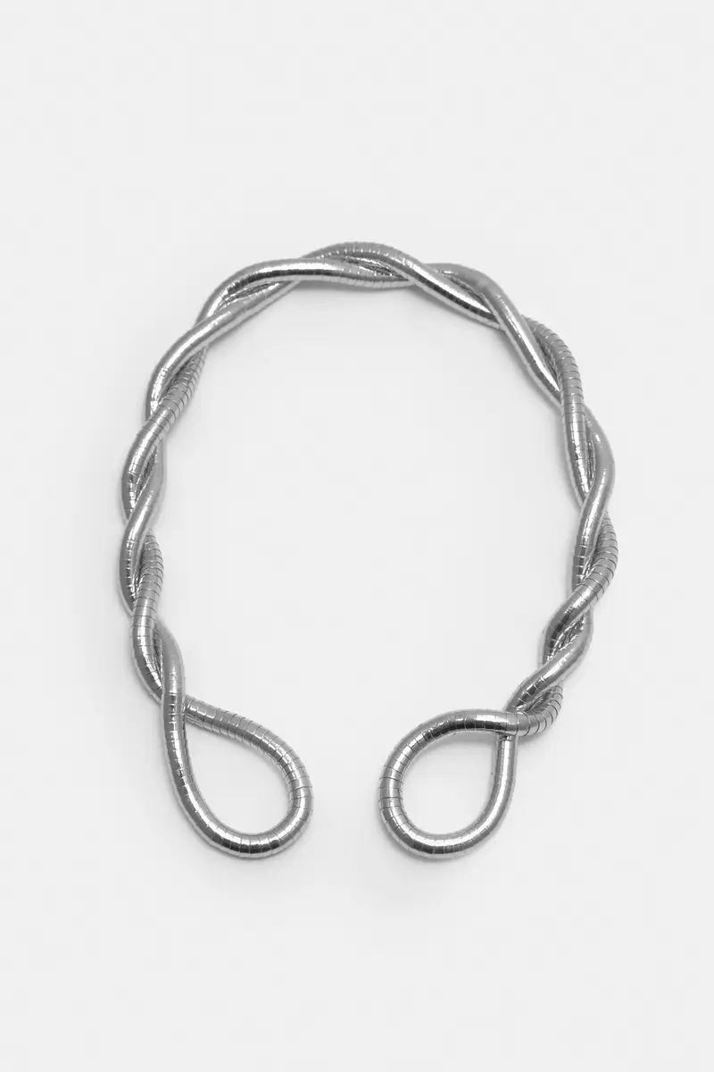 Collana Metallizzata Argento miniatura 3