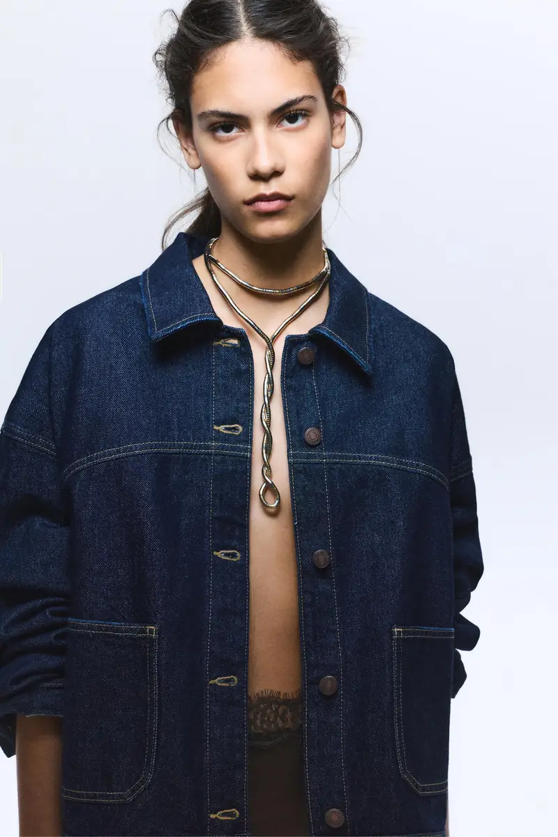 Collana Metallizzata Modellabile Oro