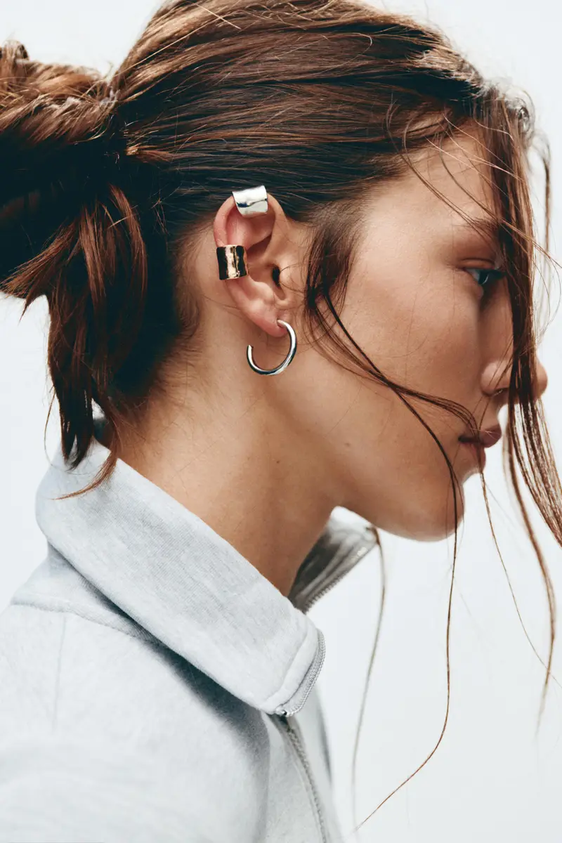 Pull&Bear Orecchini Oro 4336241 miniatura 2