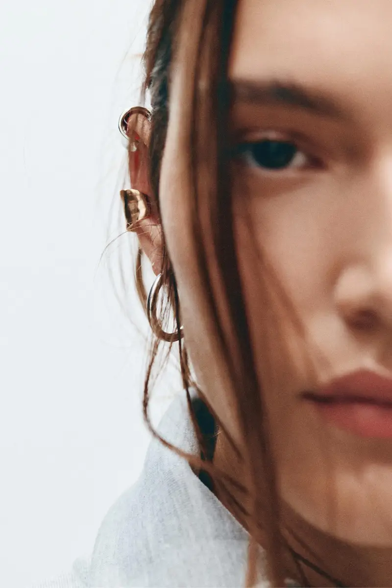 Pull&Bear Orecchini Oro 4336241 miniatura 3