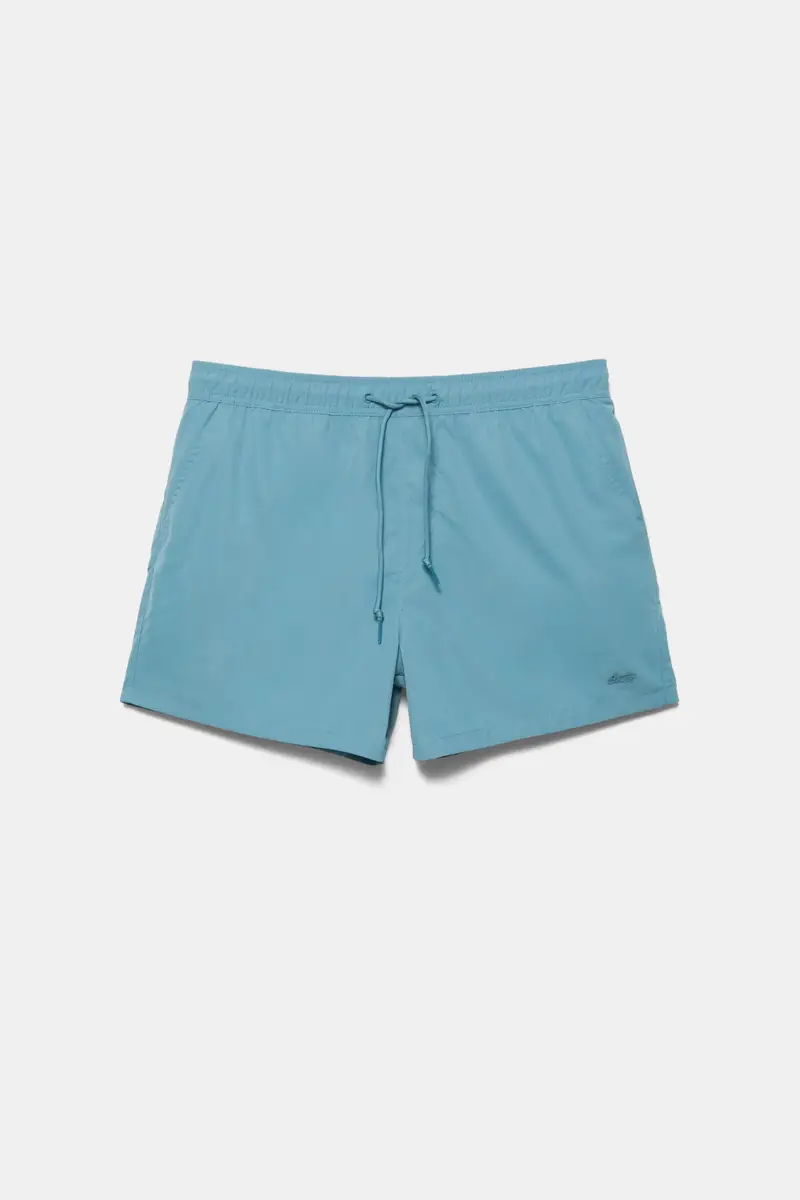 Costume Da Bagno Basic Blu marino miniatura 2