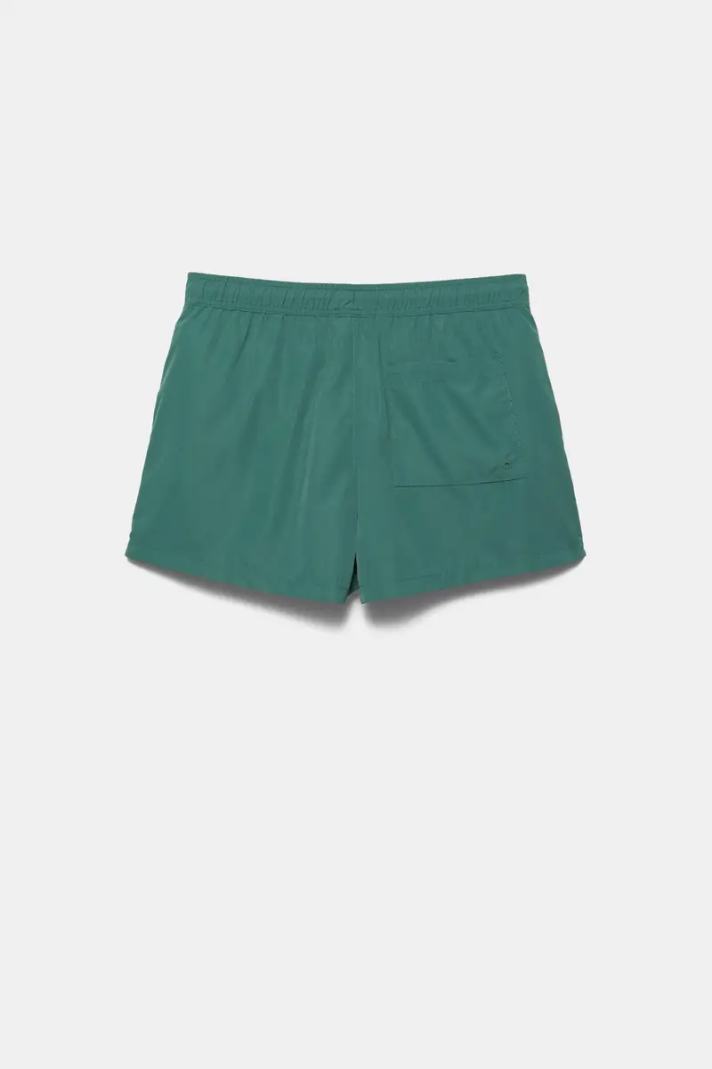 Costume Da Bagno Basico Verde miniatura 2