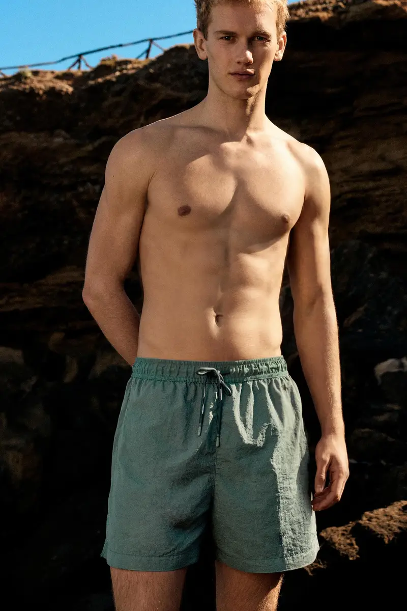 Costume Da Bagno Regular Fit Verde