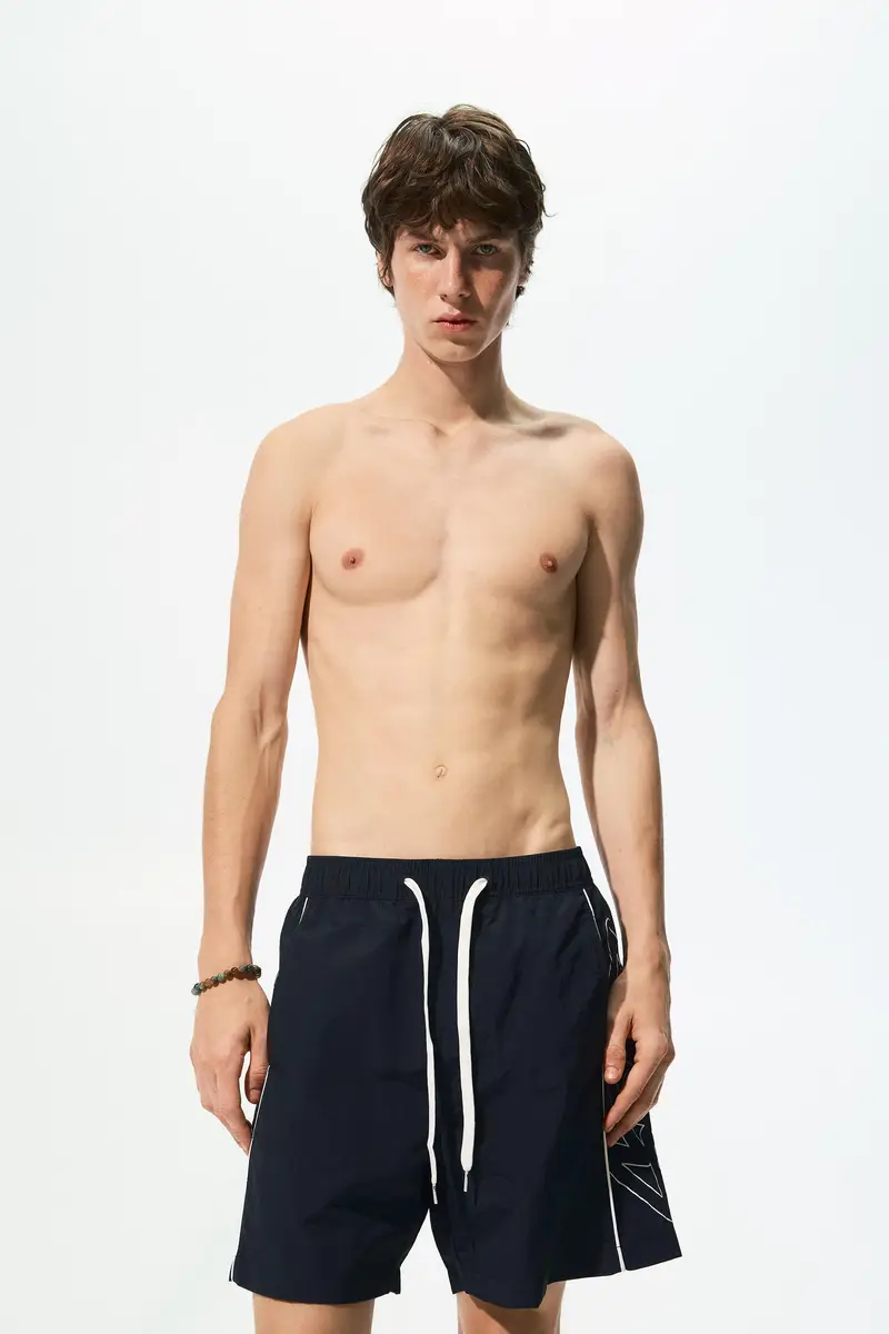 Costume Da Bagno Stwd Con Banda Laterale Nero