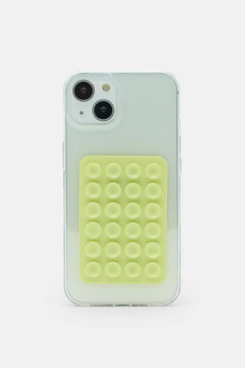 Cover Iphone A Ventosa Giallo