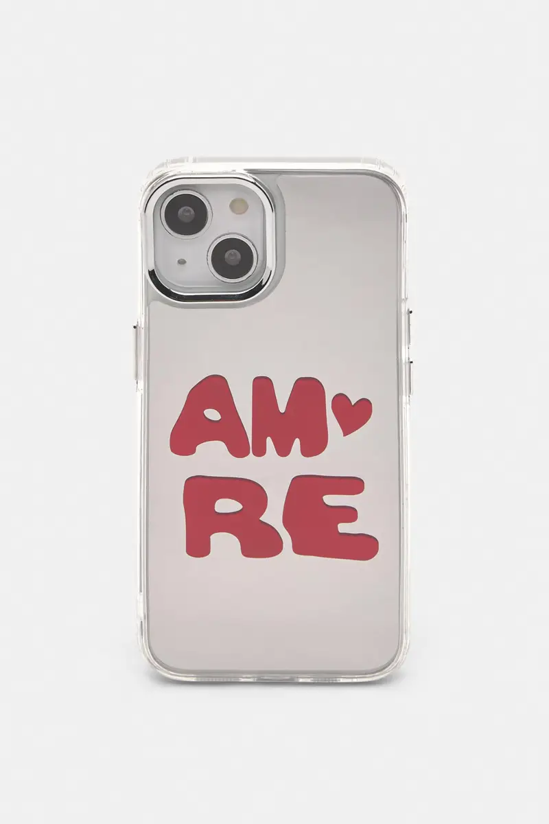 Cover Iphone Amore Argento