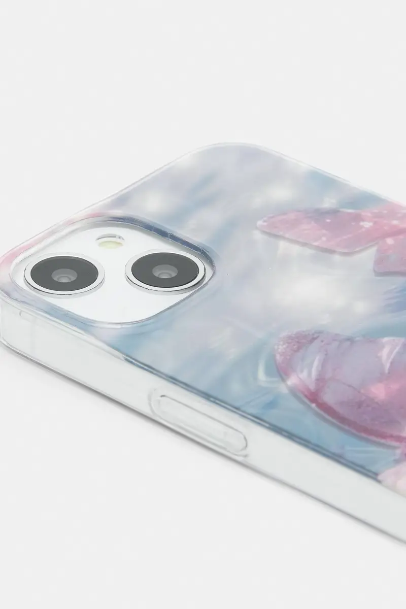 Cover Iphone Farfalle Azzurro miniatura 2